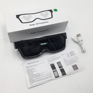 Quality Customized LED Glowing Glasses APP Control For Party / Concert / Nightclub wholesale