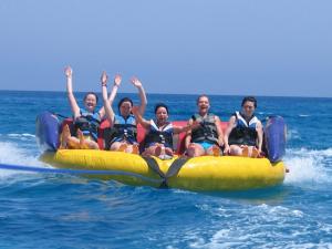 Quality Commercial Grade Inflatable Crazy UFO , Towable Inflatables Water Ski Tubes wholesale
