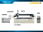 3 AXIS 2500*1500mm Waterjet Glass Cutting Machine Tempered Glass Processing