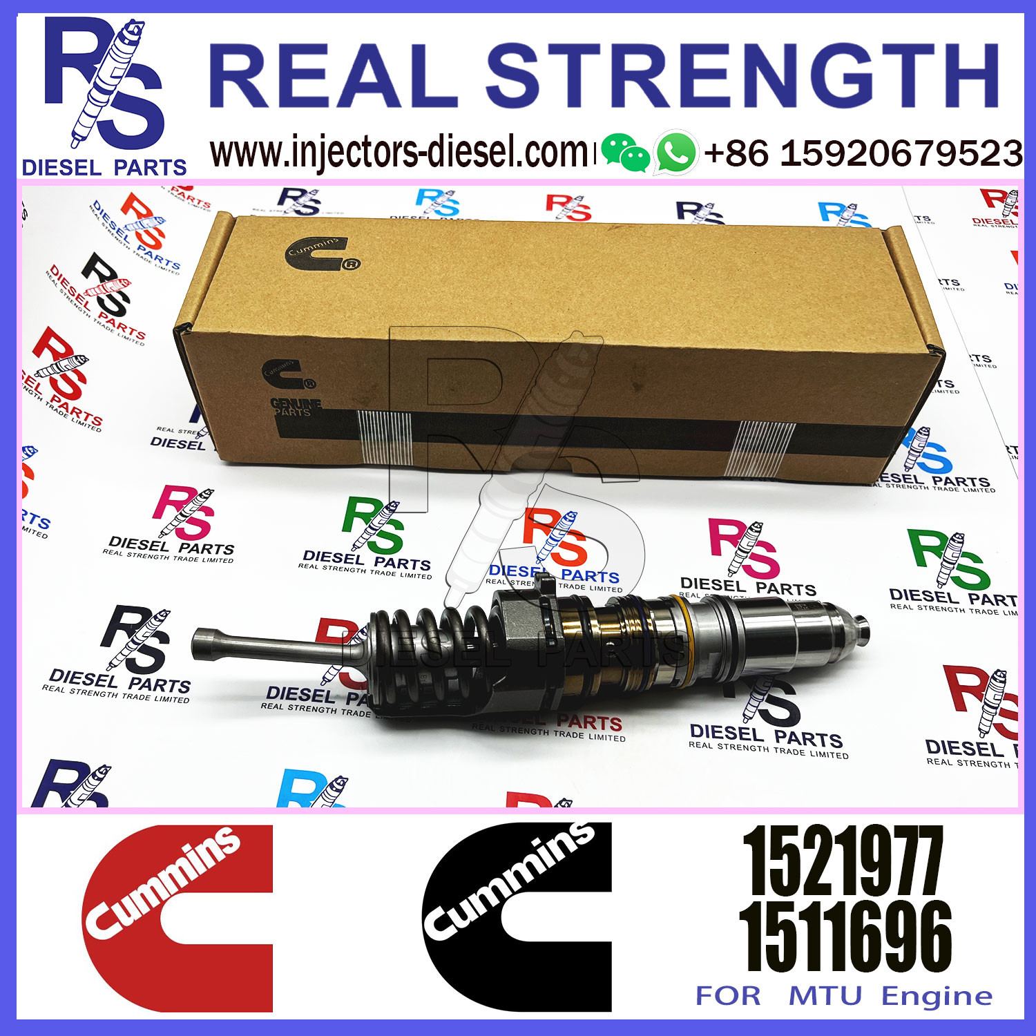 Fuel Injectors 1511696 1764365 579263 579261 1499257 1521978 570016 1521977 1846349 For Cummins