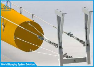 Quality Industrial HVAC Hanging Kit Air Duct Tail Suspension System 2 / 5mm Cable Diameter wholesale