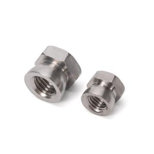 Quality GB Standard Water Treatment Customized Chrome Plated M6 M8 Stainless Steel Hexagonal Anti-theft Security Guardrail Nut wholesale