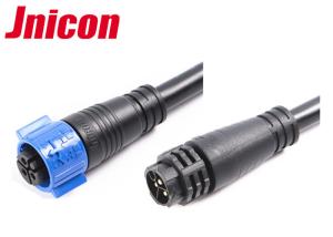 Quality Male Female Waterproof Cable Joiner Welding 3 Pin 20A IP67 Push Locking LED wholesale