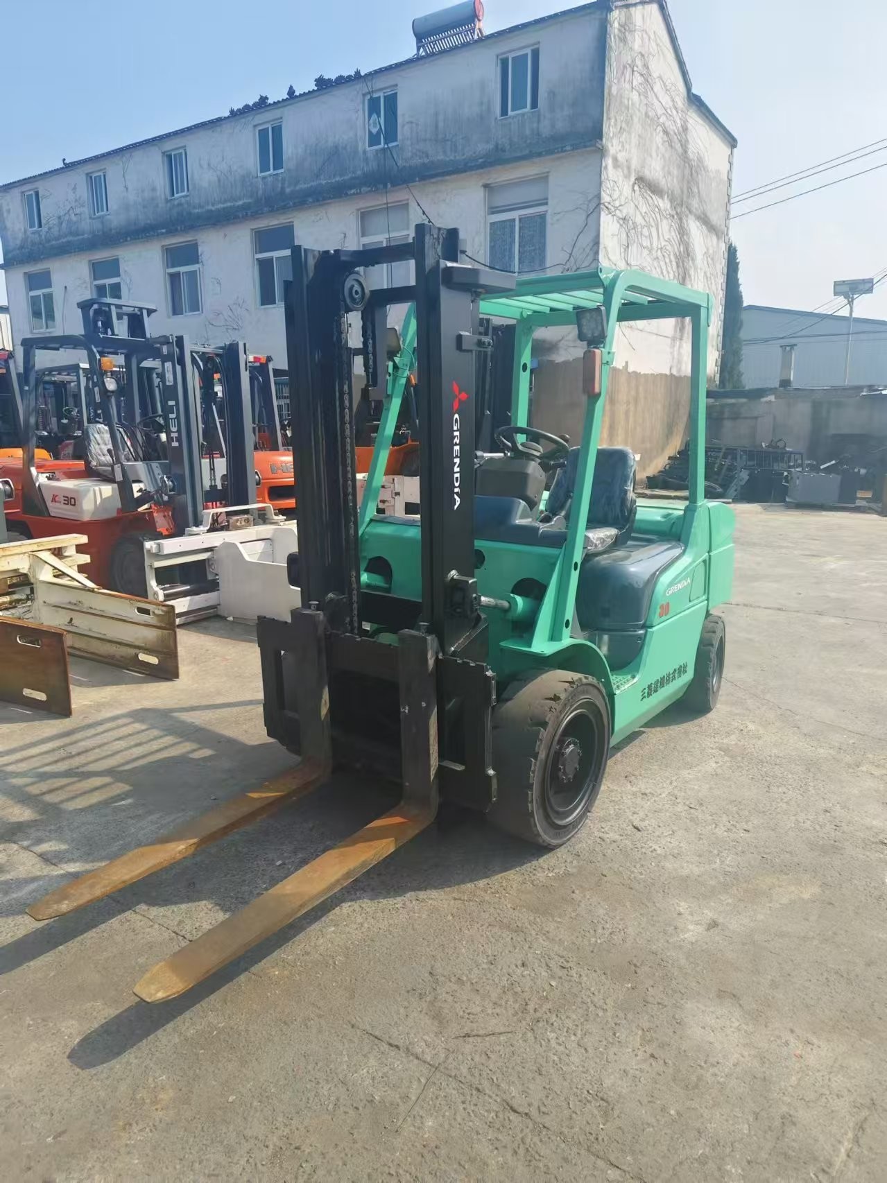 3 Ton 5 tons Diesel Multi-brand Forklift With Isuzu Engine Or Mitsubishi Engine
