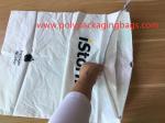Simple and elegant white cpe rope bag for general purpose packaging