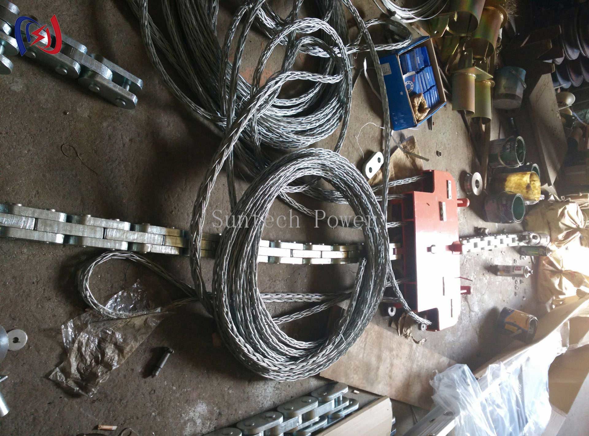 Balance Four Bundle Conductors Running Boards Transmission Line Stringing Tools