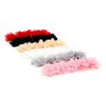 New style Lace flower hairpin lovely Princess barefoot baby girl sandals