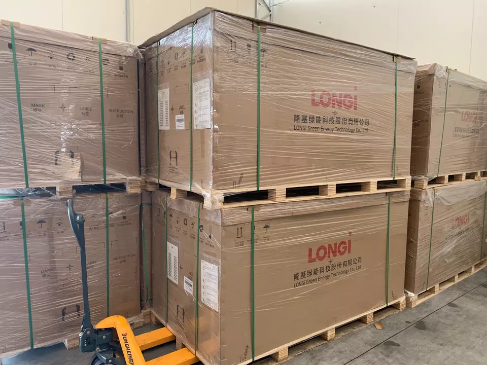 Half Cell Mono Facial Longi 450w Solar Panel Poly Crystalline 166mm Wholesale LR4-72HPH-450M