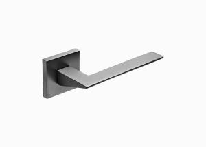 Quality ISO9001 Wooden Lever Door Handles , OEM Interior Bedroom Brass Door Lock Handle wholesale