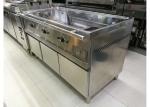380V 8.4KW Hot Buffet Equipment Electric Teppanyaki Griddle Stainless Steel Hot