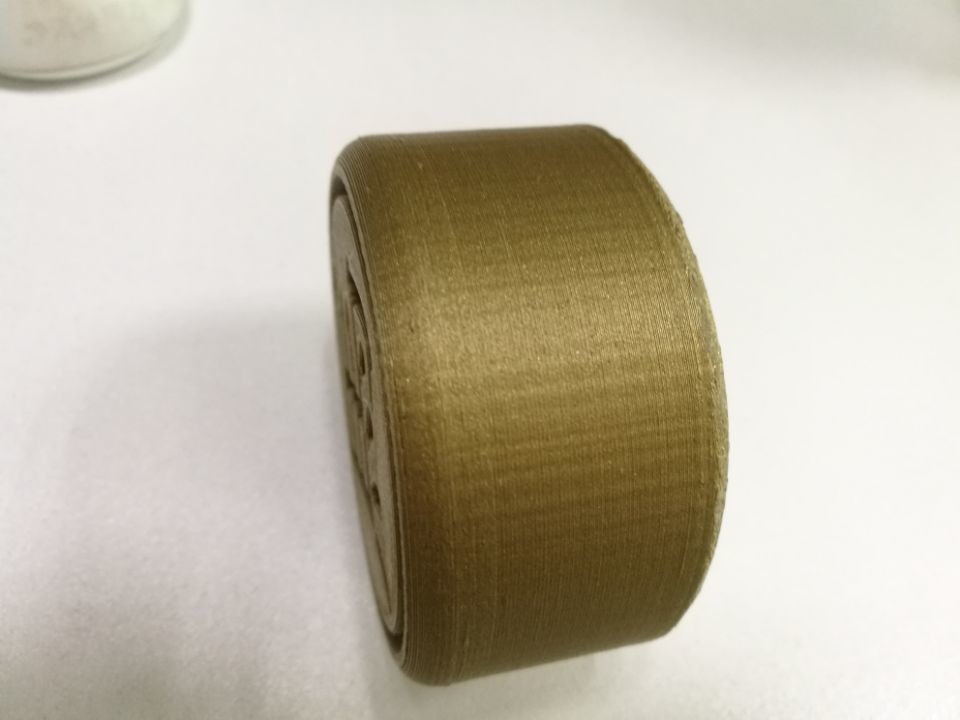 Good Toughness FDM 3d Printer Metal Filled 3D Printer Filament 1kg / Spool Net Weight