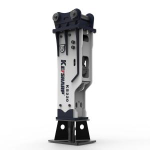 Quality 155mm Chisel Heavy Hydraulic Rock Breaker For 35-40ton Road Construction wholesale