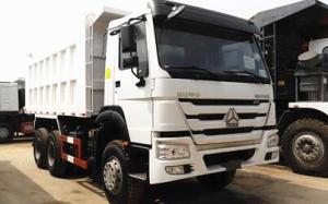 Quality 30 Tons White 371hp 6×4 Dump Truck Euro 2 WD615.69 Diesel Fuel Type wholesale