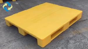 China Heavy duty poly go second hand plastic pallets on sale