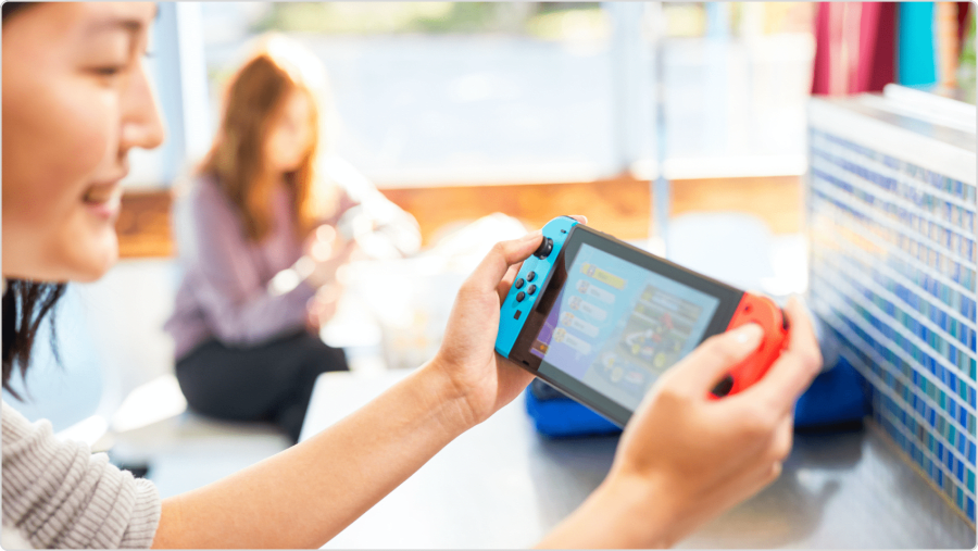 OLED Original Somatosensory Portable Handheld Game Console Free Games Switch Used for Nitendo Switch OLED
