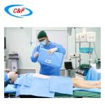 Blue Sterile Adhesive Drapes Surgical Disposable CE Certified