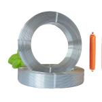 Food Sausages Casing Sealed Roll Of Aluminum Wire Clips ф2.1mm 570m Length