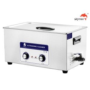 Quality 22Liters 480Watts Rohs Tabletop Ultrasonic Cleaner wholesale
