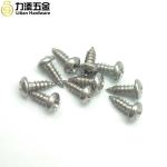 Cross recessed large flat head tapping screws umbrella head tip tail screws