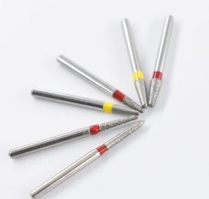 Quality Teeth Cutting Fg Diamond Burs 1.60mm Diameter Negotiable Packaging wholesale