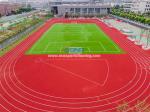 Eco Sandwich System Running Track Sports Flooring Track Rubberized Outdoor
