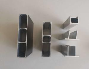 Quality Extruded 6063 T5 0.08MM Curtain Wall Aluminum Frame Profile wholesale