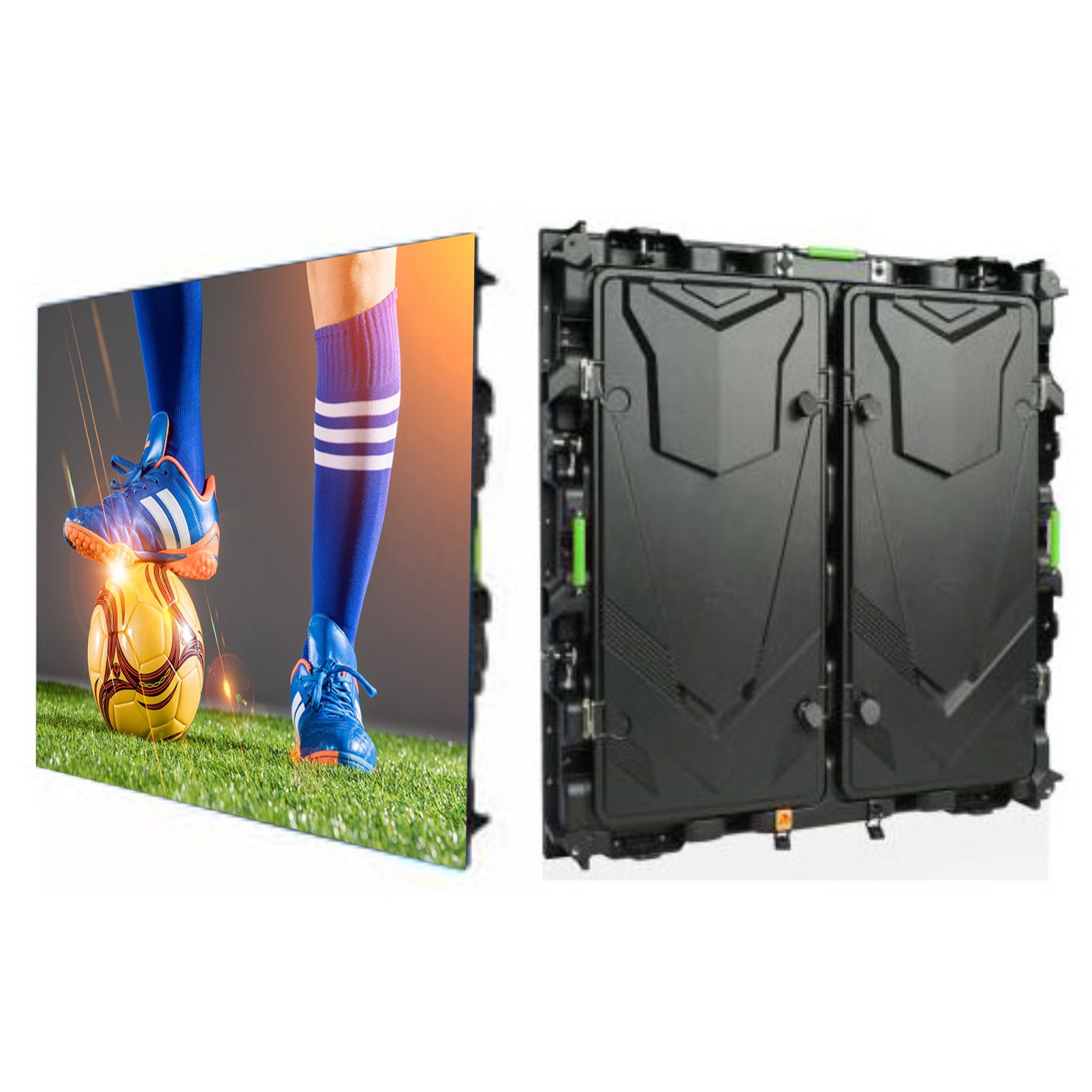 Sport Live Stadium Perimeter LED Display High Brightness / Large LED Display Board
