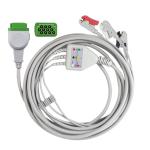 Medical ECG Cables And Leadwires 3 Lead Clip Compatible With GE-MARQUETTE 1K Ohm