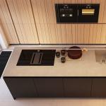 Modern PVC High Gloss Acrylic Kitchen Cabinets Eco Friendly