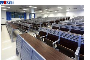 Quality School Classroom Student Desk And Chair Set Gravity Mechanism College Furniture wholesale