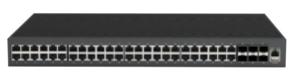 Quality 48×10/100/1000M Base-TX to 6×Gigabit SFP L2 Managed Industrial Fiber Switch (1U Rack) wholesale