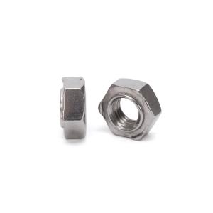 Quality Oil Gas Application Carbon Steel DIN934 M8 Hex Head Nut in Imperial Measurement System with Stainless Steel wholesale