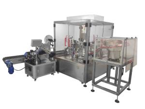 Quality LCD Sauce Tube Filling Machine Sealing Cosmetic LTRG 60A wholesale