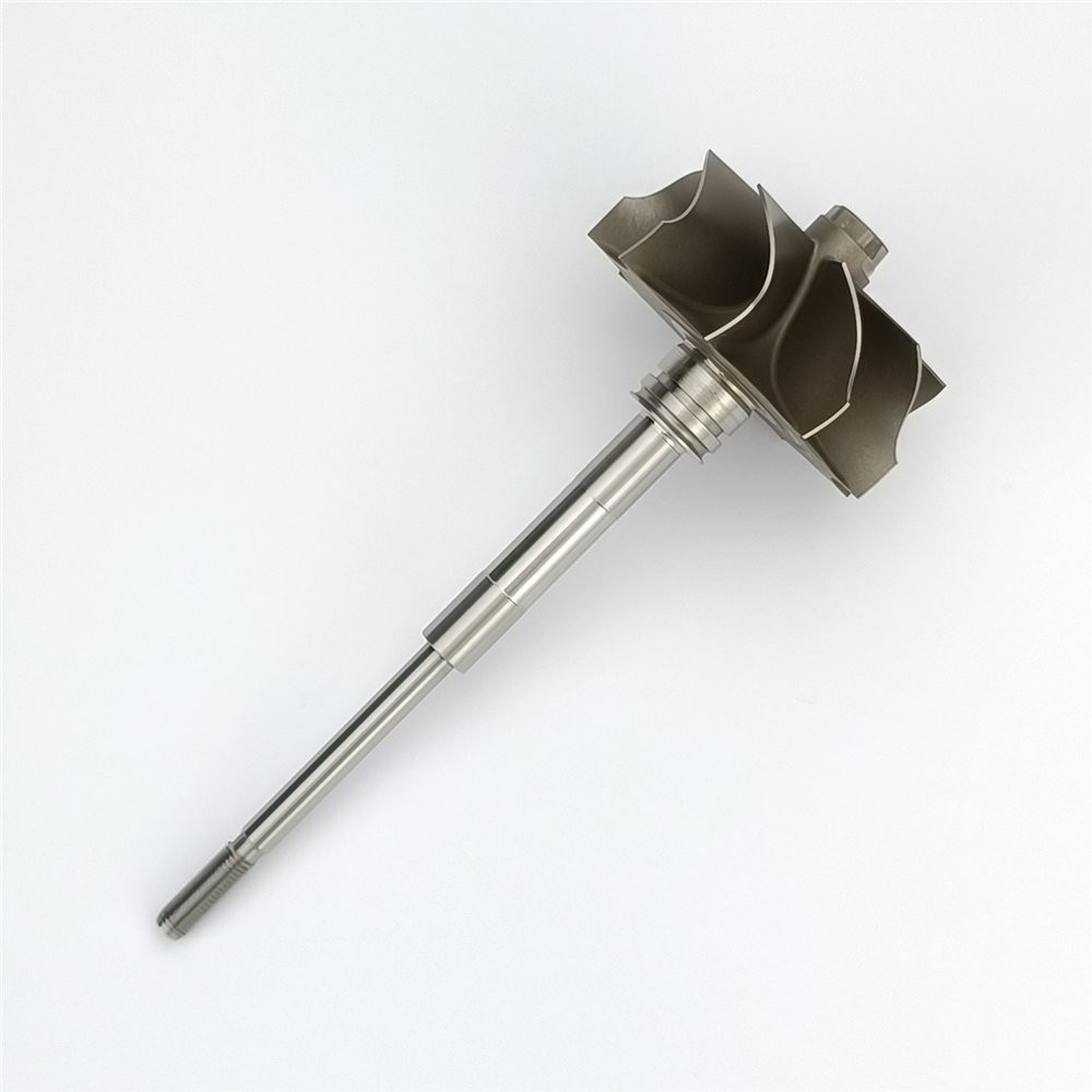 TA34 Turbo Exhaust Wheel Shaft For 451314-0003-9B 9 Blade Turbochargers