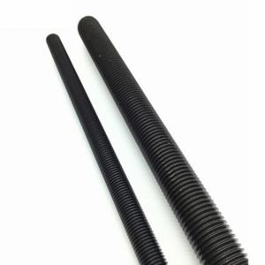 Quality SAE J429 3M Grade 2 Threaded Rod Black Finish M6 wholesale