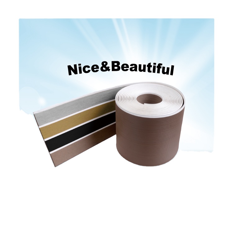 EU CE Standard Soft PVC Roll Floor Synthetic Teak Decking Modern Design for Hotels
