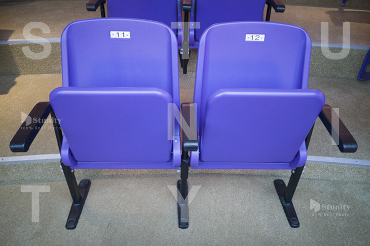 SGS Approved Plastic Comfortable Padded Stadium Seats