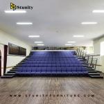 TUV Standard Damp Proof Indoor Retractable Bleacher Seating