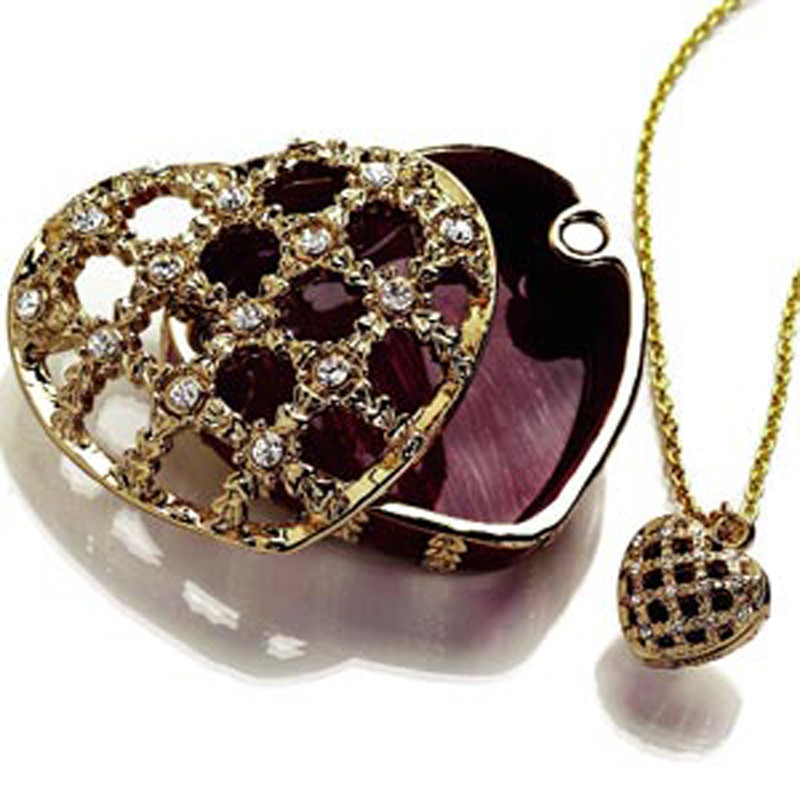 Decorative Earring Ring Trinket Box Holder Box Hand Enamel Easter Egg jewelry box Style Hinged Jewelry for Home Ornament