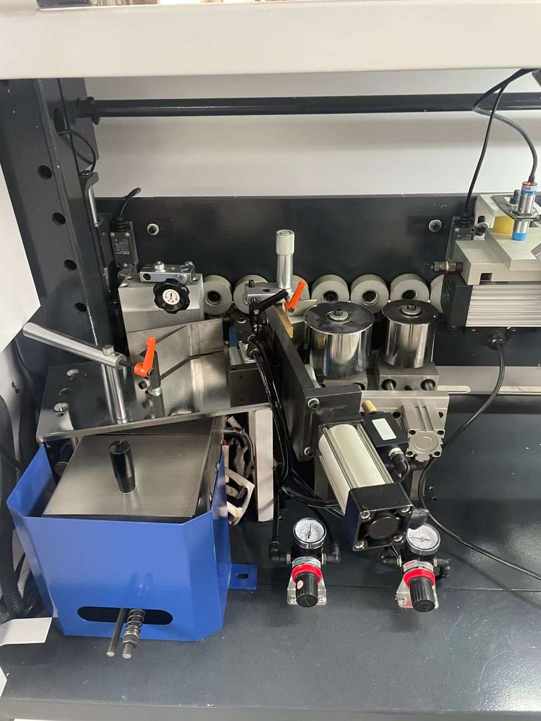 Automatic Woodworking Edge Banding Bander Machinery M4 ES-4 S400 with Gluing Function