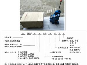 Quality 35SFRE-MO40B-H3 Manual Directional Proporional Flow Control Valve wholesale