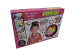 Durable Soft Plastic Girls Play Jewelry Set DIY Necklace Ring 200Pcs
