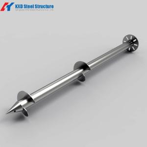 Quality Prefabricated Galvanized Ground Screw Piles For House Ground Foundation wholesale