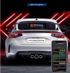 Smart Car Sticker 120x595mm RGB Dynamic LED Truck Demon Eye Light For Outdoor