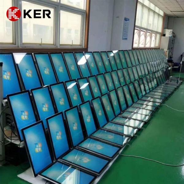 Infrared Touch Screen Electronic Lcd Advertising Playing Equipment Display