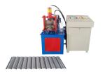Color Steel Rolling Shutter Profile Machine , Mould Cutting Door Panel Roll