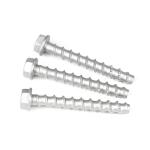 Flange Hex Head Concrete Anchors M10x90mm Stainless Steel for Metric Measurement