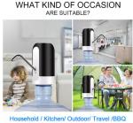 Household Portable Bottled Water Dispenser Pump USB Rechargeable