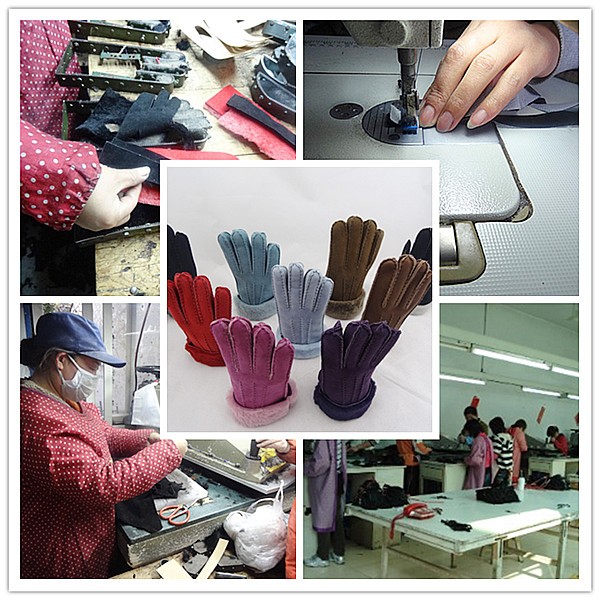 2017 wholesale high quality hot sale fashion ladies leather gloves