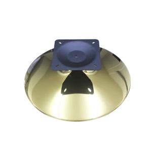 Quality Leisure Chair Bar Stool Accessories 360° Rotating Golden Round Swivel Chair Base Sofa Chair Base wholesale